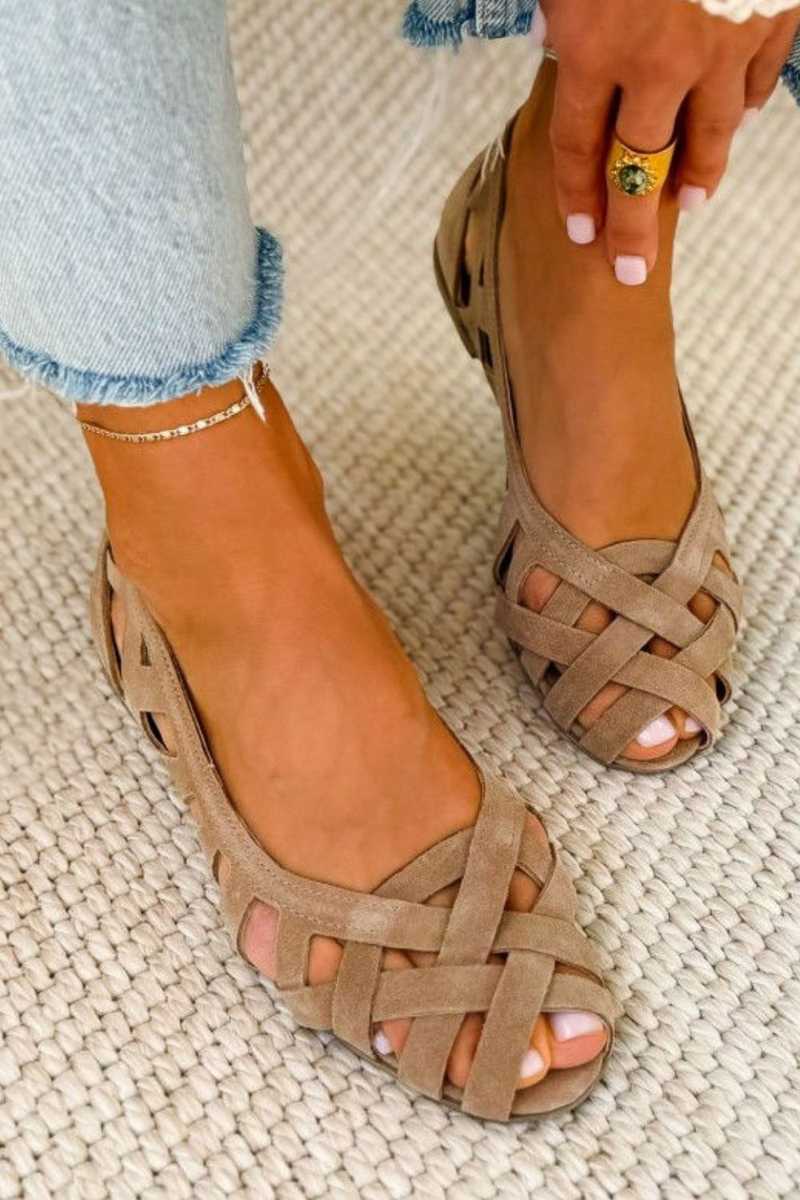 WARREN & GRACE | CATERINA WOVEN SANDALS SUMMER VIVA