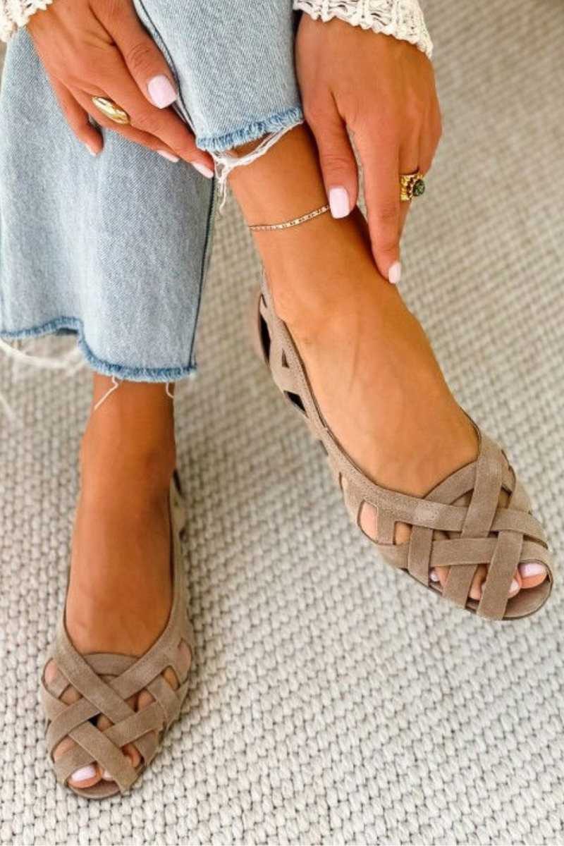 WARREN & GRACE | CATERINA WOVEN SANDALS SUMMER VIVA