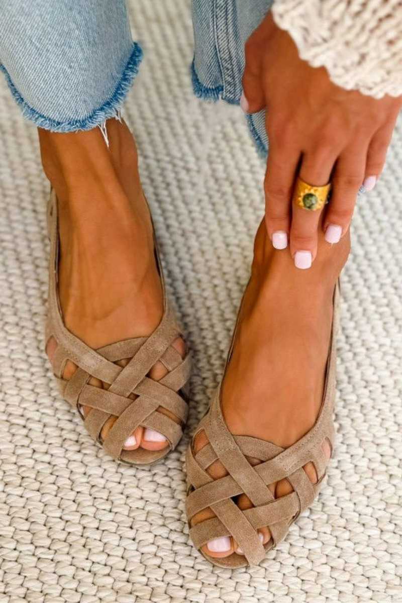 WARREN & GRACE | CATERINA WOVEN SANDALS SUMMER VIVA