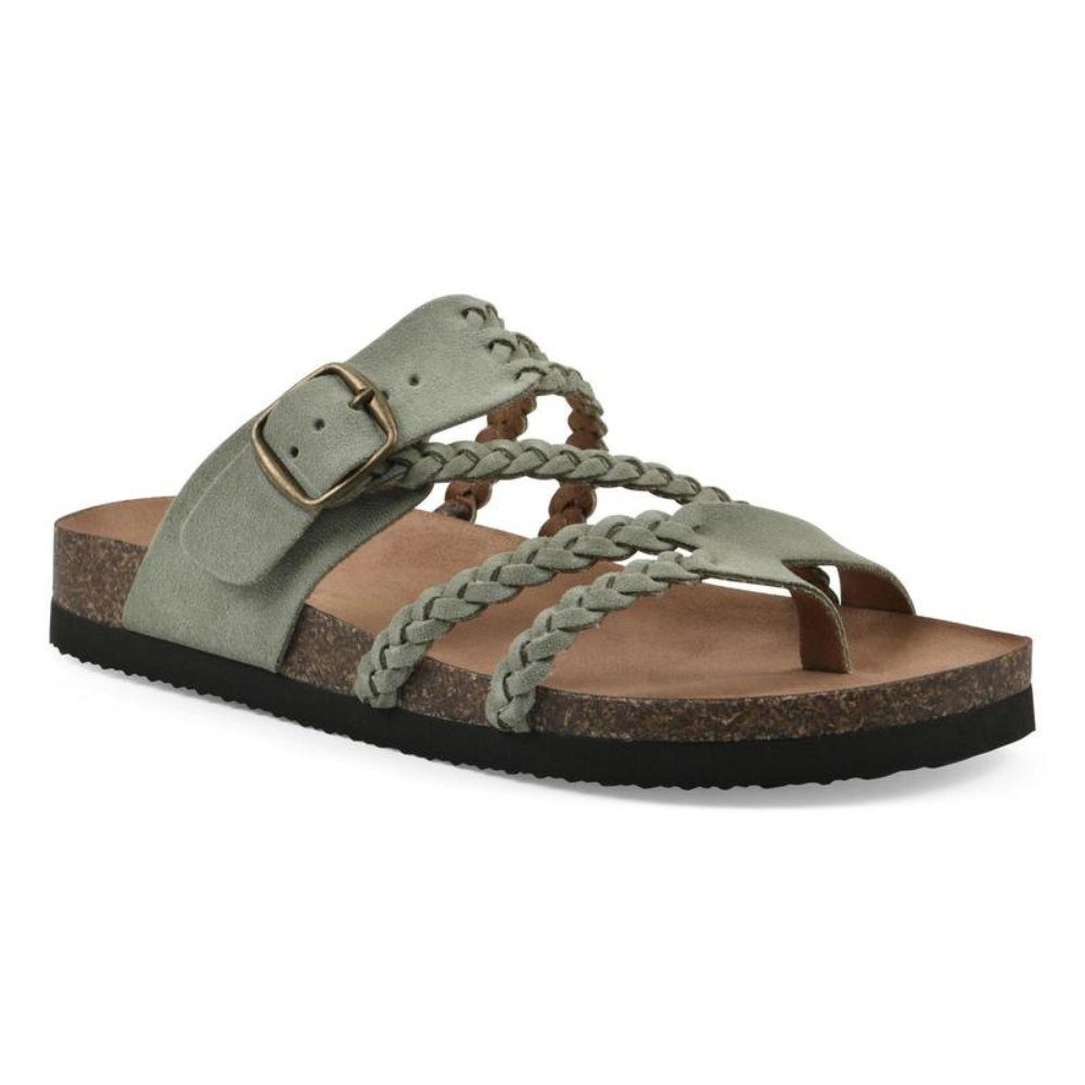 Mary - Braided Cork Sandals
