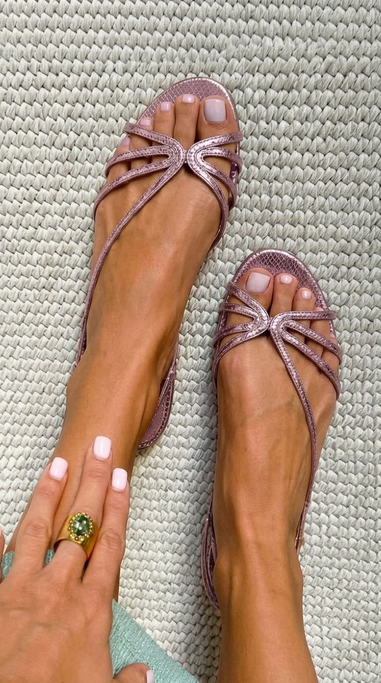 WARREN & GRACE | GENEVA GOLDEN SANDALS SUMMER ELEGANCE