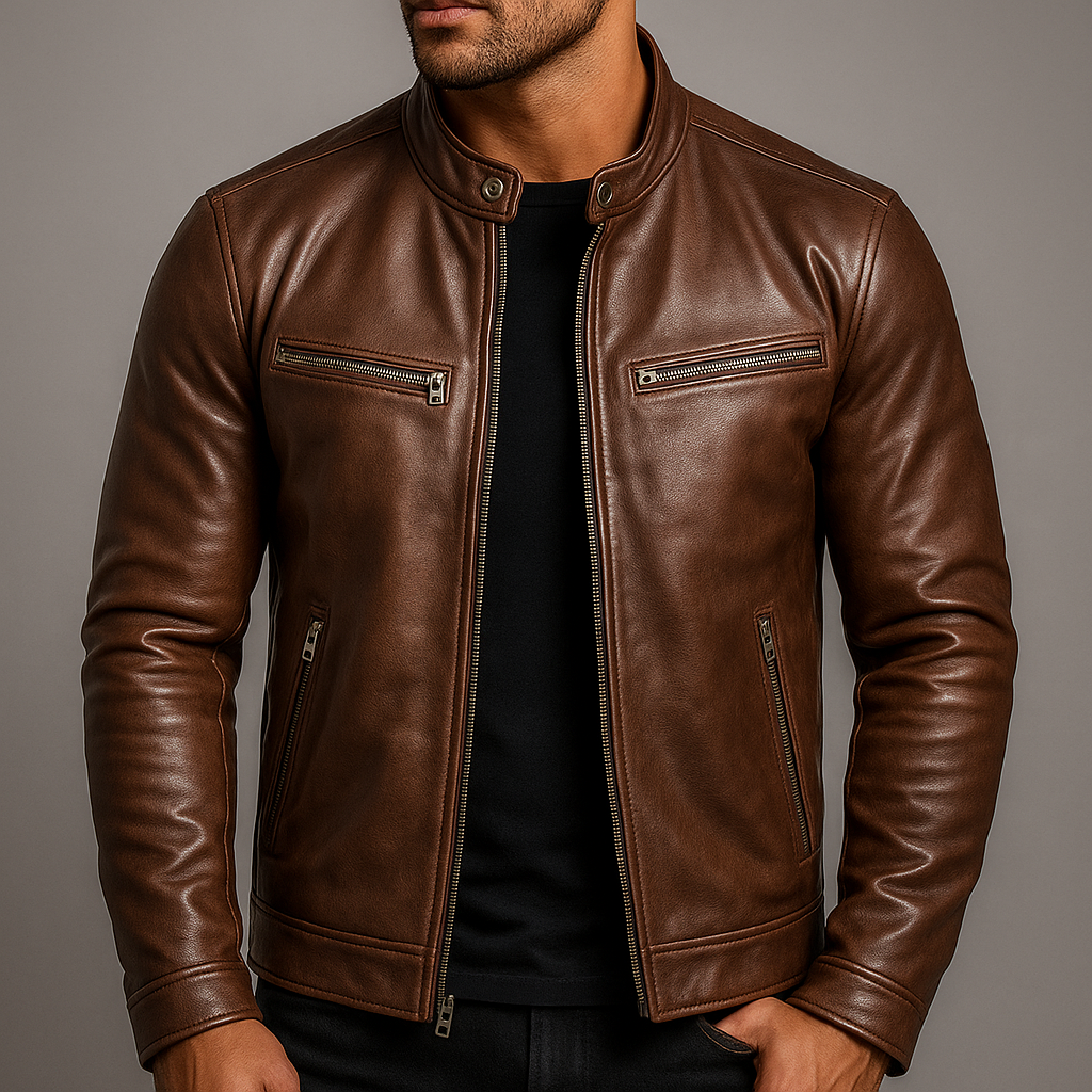 Rob | Men's Vintage Jacket Four-Pocket Zip