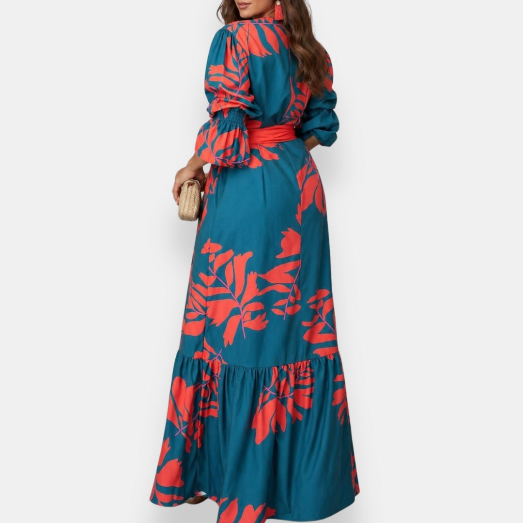Lynn™ Tropical Floral Maxi Dress