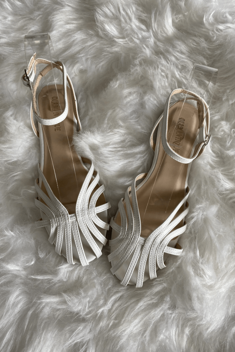 WARREN & GRACE | VITTORIA GOLD JEWEL SANDALS