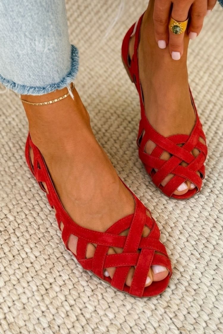 WARREN & GRACE | CATERINA WOVEN SANDALS SUMMER VIVA