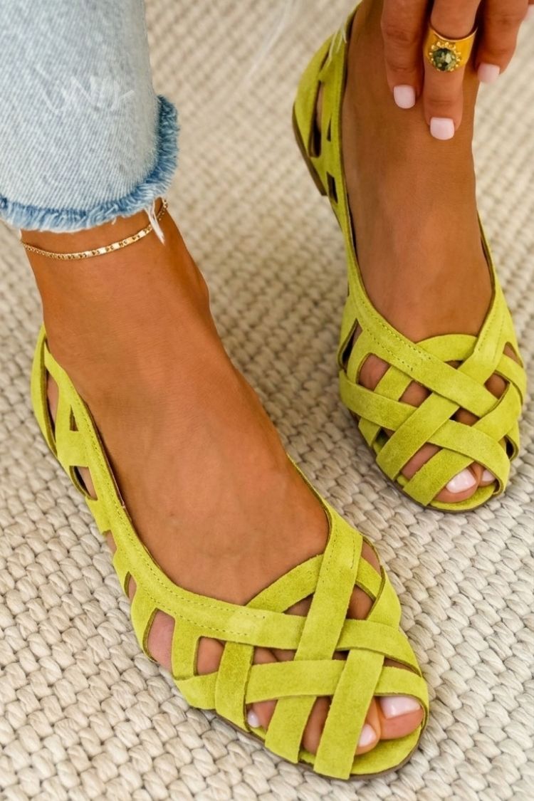 WARREN & GRACE | CATERINA WOVEN SANDALS SUMMER VIVA