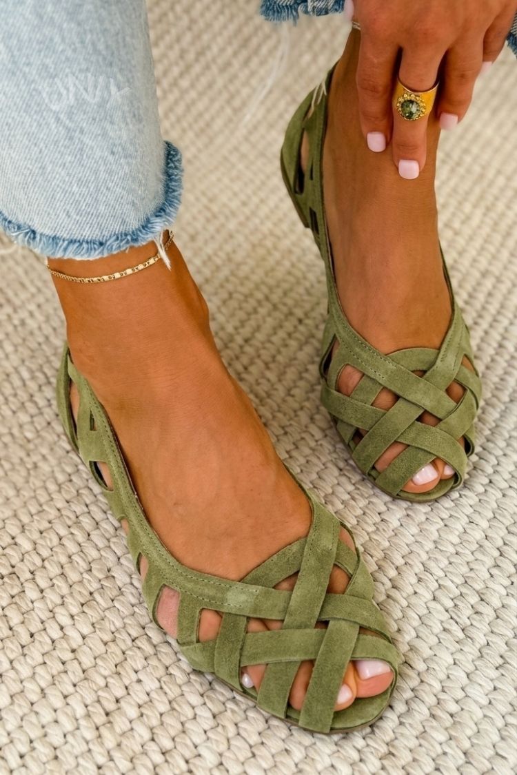 WARREN & GRACE | CATERINA WOVEN SANDALS SUMMER VIVA