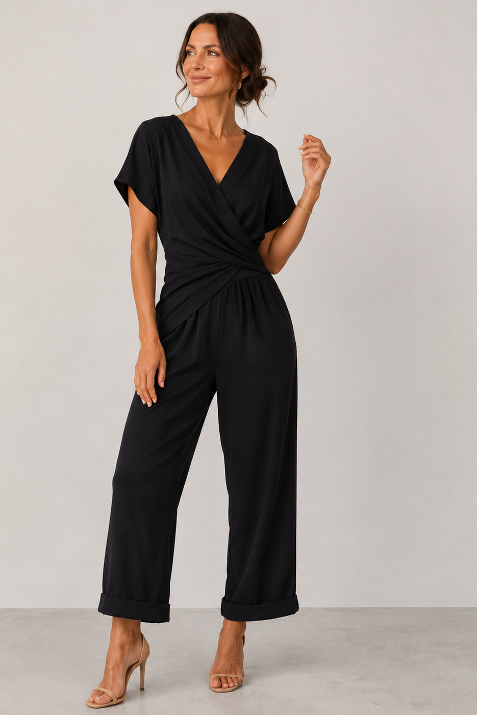 Christina Wrap Jumpsuit