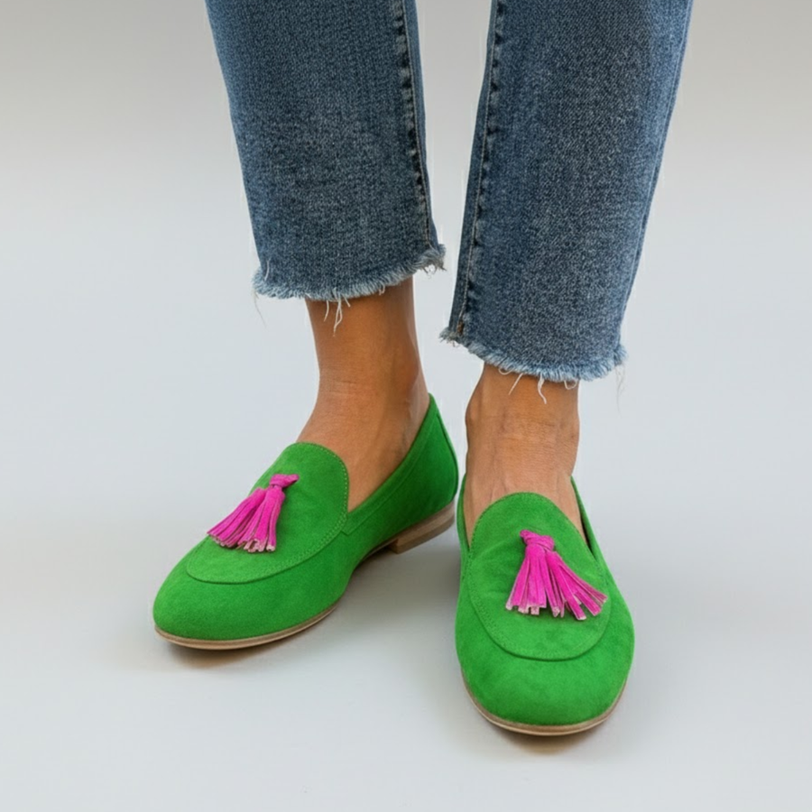 Brigit Tassel-Embellished Loafers