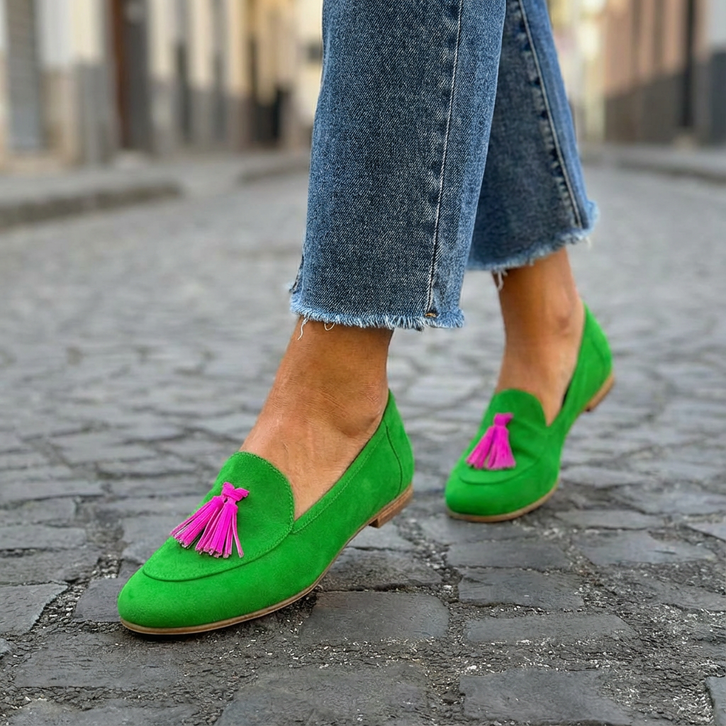 Brigit Tassel-Embellished Loafers