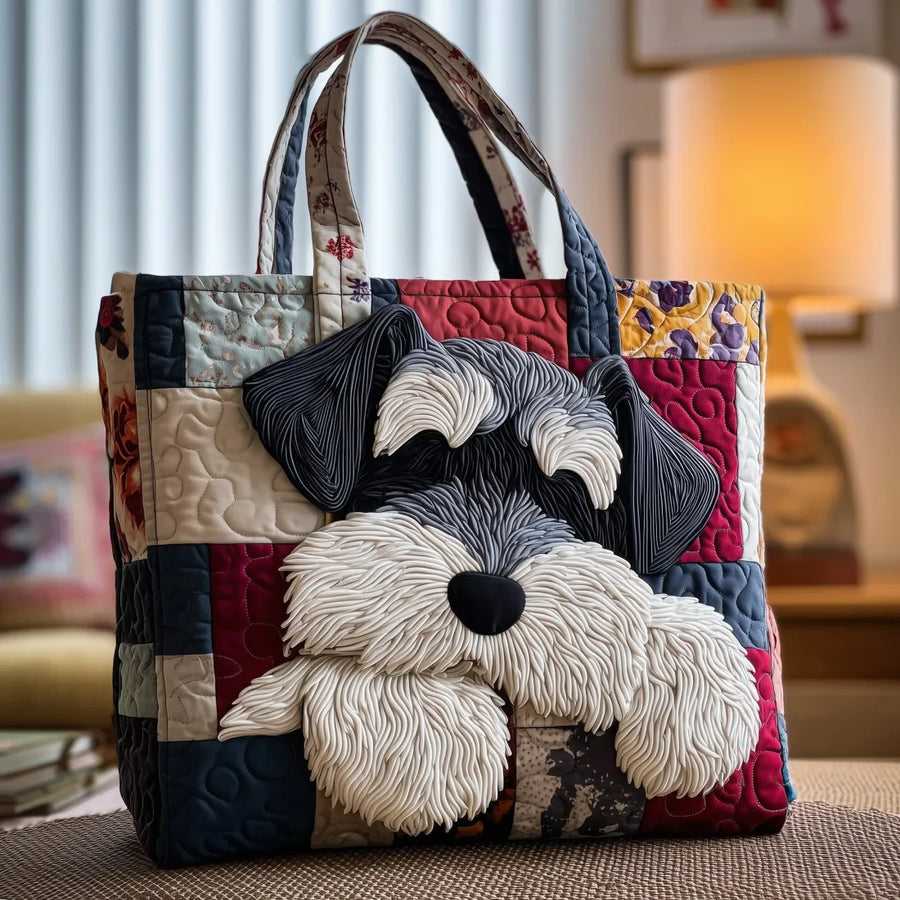 Handmade Tote Bag - Schnauzer