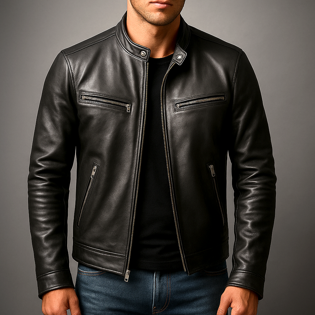 Rob | Men's Vintage Jacket Four-Pocket Zip