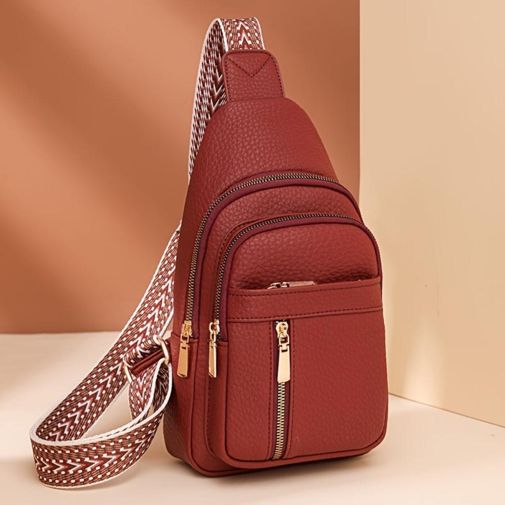 Paige | Vintage Chest Crossbody Bag