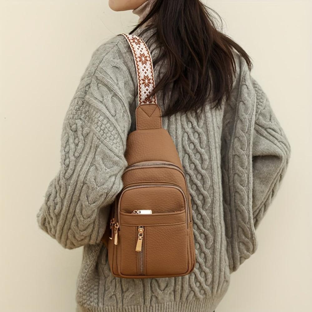 Paige | Vintage Chest Crossbody Bag