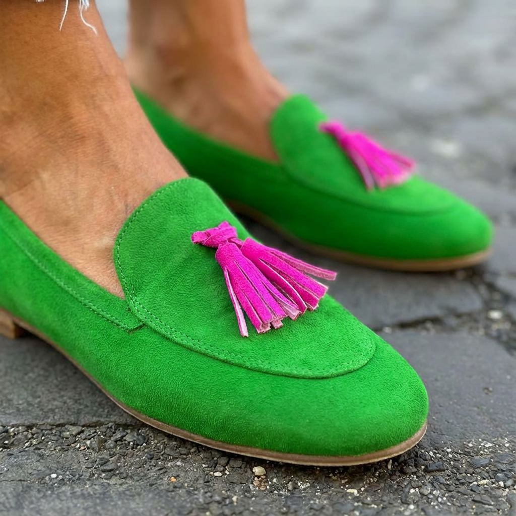Brigit Tassel-Embellished Loafers