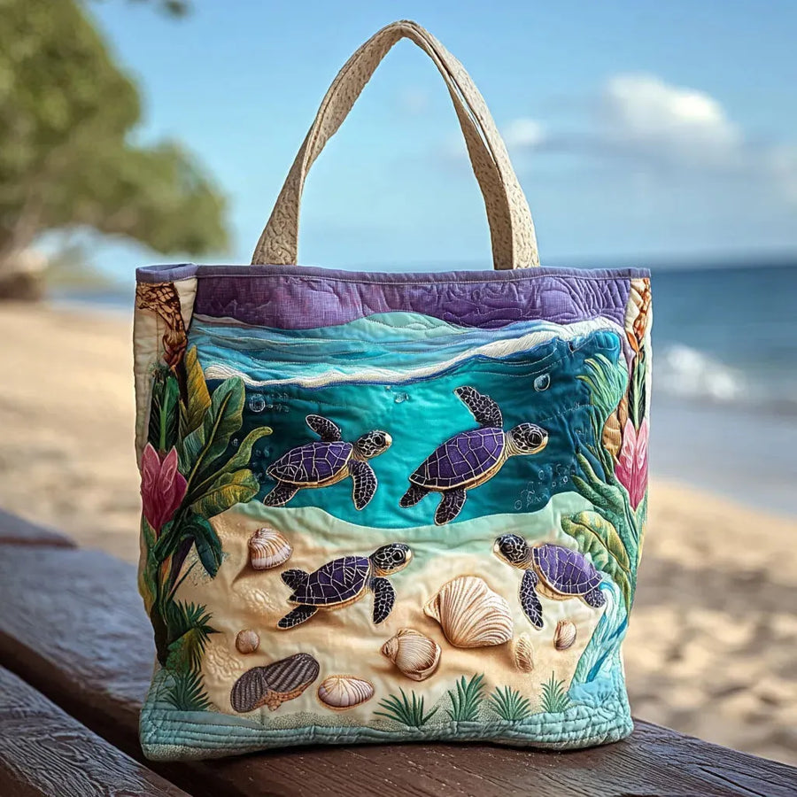 Handcrafted Tote Bag - Spirit of the Lagoon