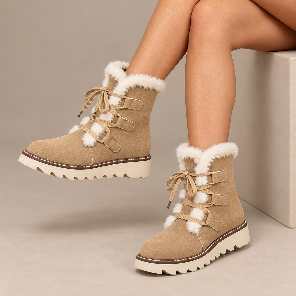 Maiken™ - Waterproof, Slip-Resistant Winter Boots