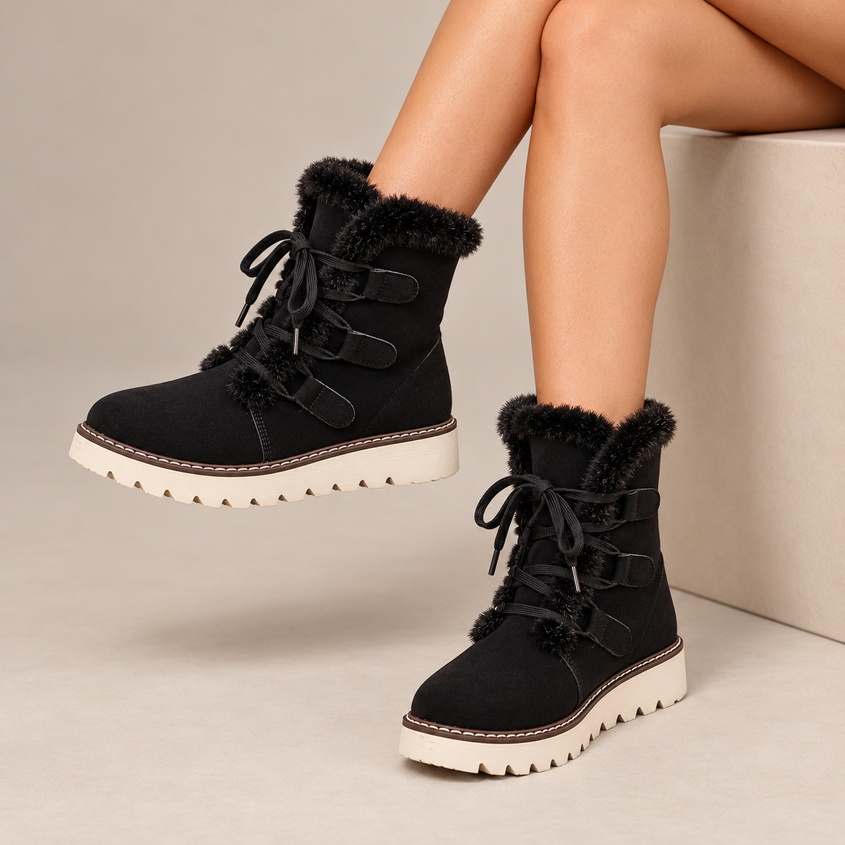 Maiken™ - Waterproof, Slip-Resistant Winter Boots