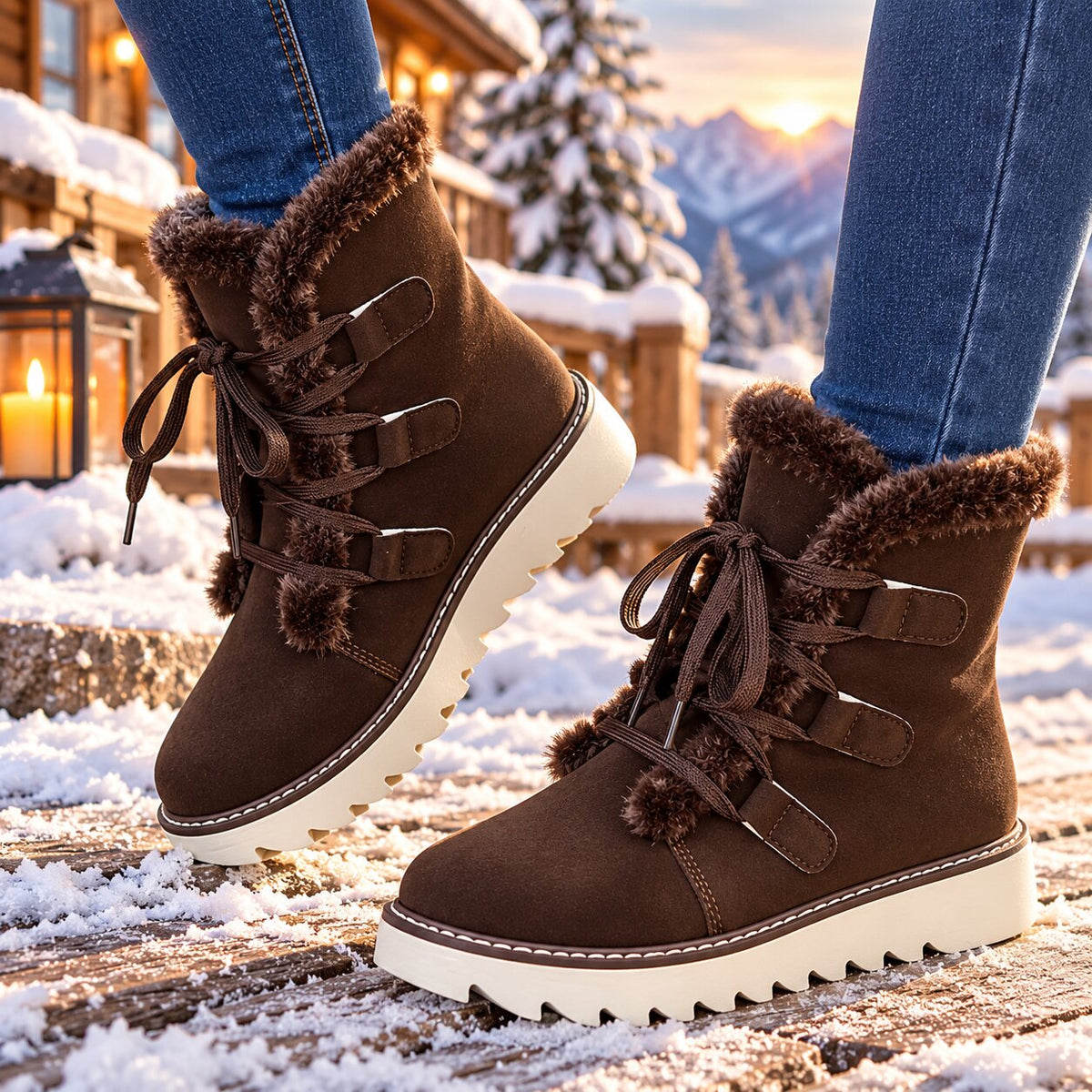 Maiken™ - Waterproof, Slip-Resistant Winter Boots