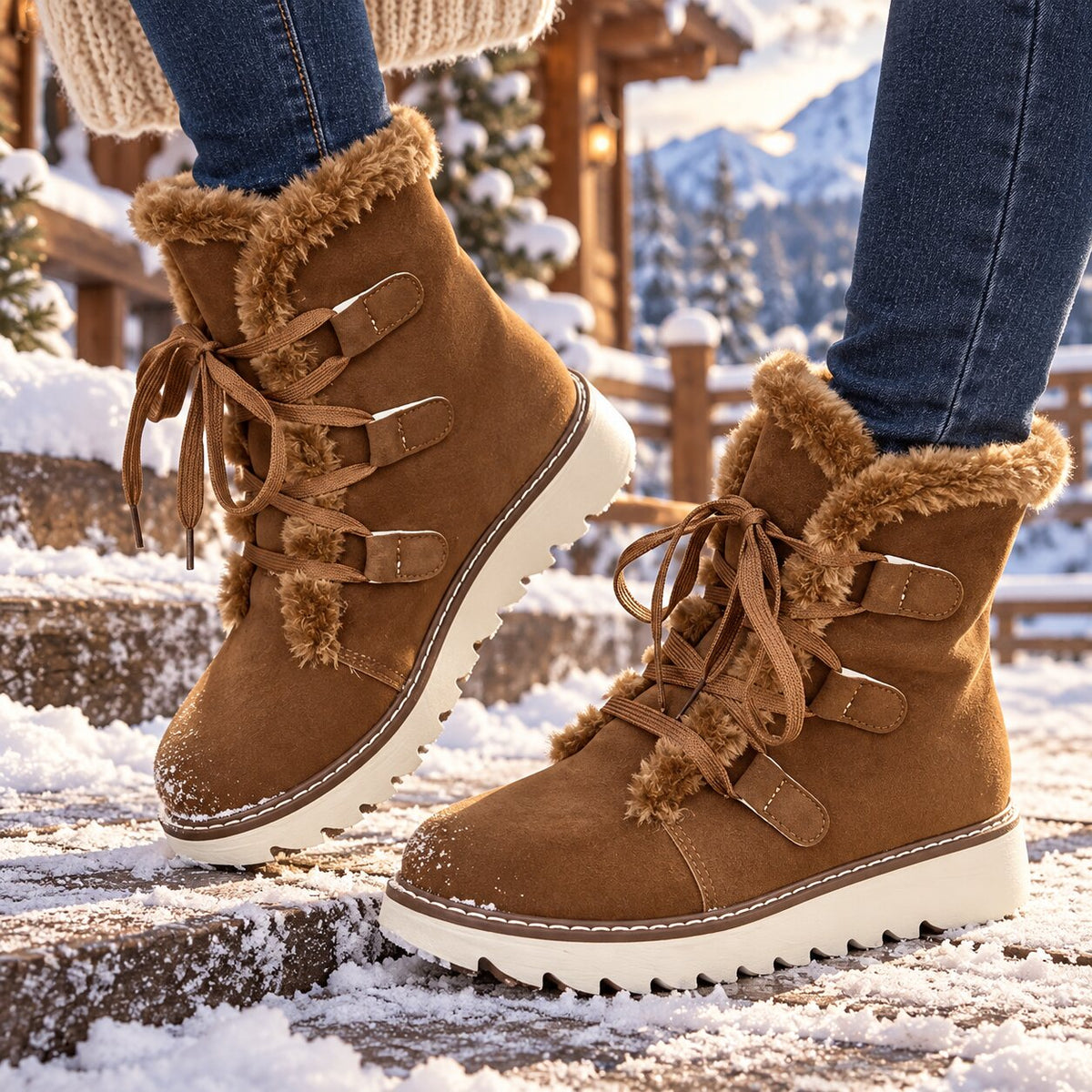 Maiken™ - Waterproof, Slip-Resistant Winter Boots