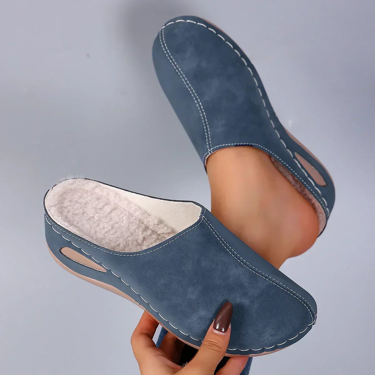 Freya™ | Cozy Fleece-Lined Comfort Clogs