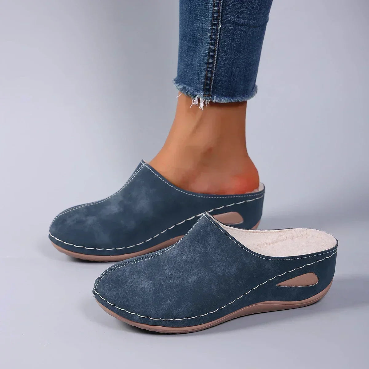 Freya™ | Cozy Fleece-Lined Comfort Clogs