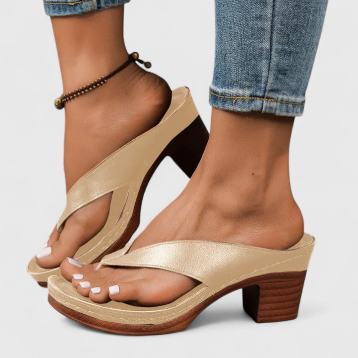 Jazrielle | Orthopedic Real Leather Heels