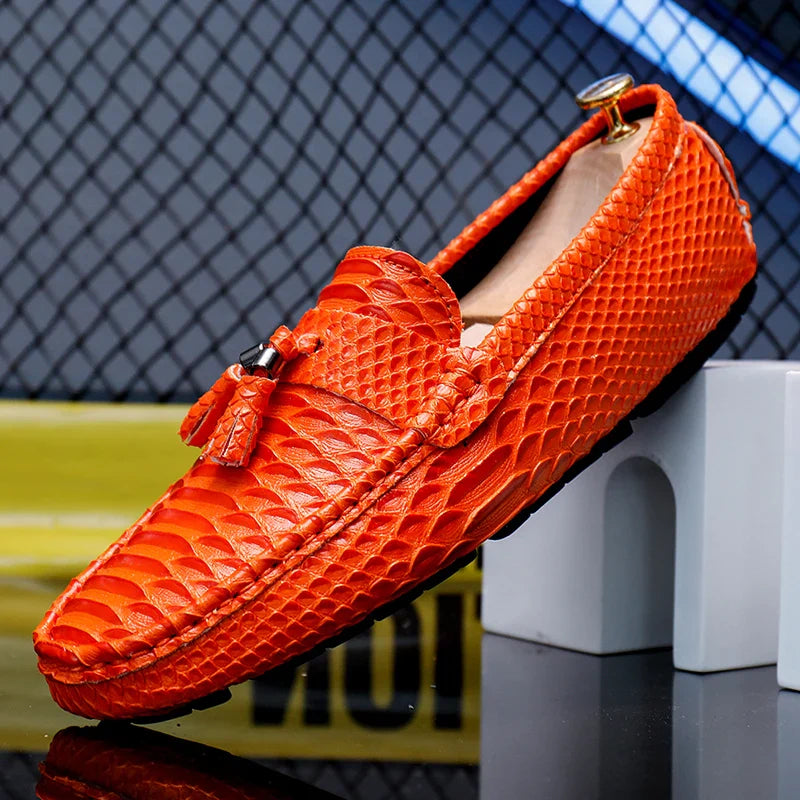 Giancarlo Leather Loafers