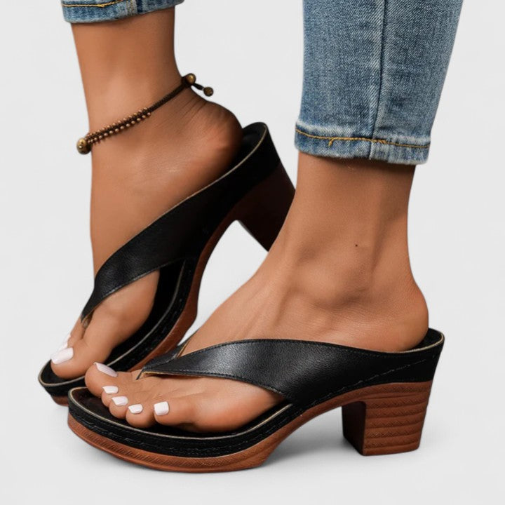 Jazrielle | Orthopedic Real Leather Heels
