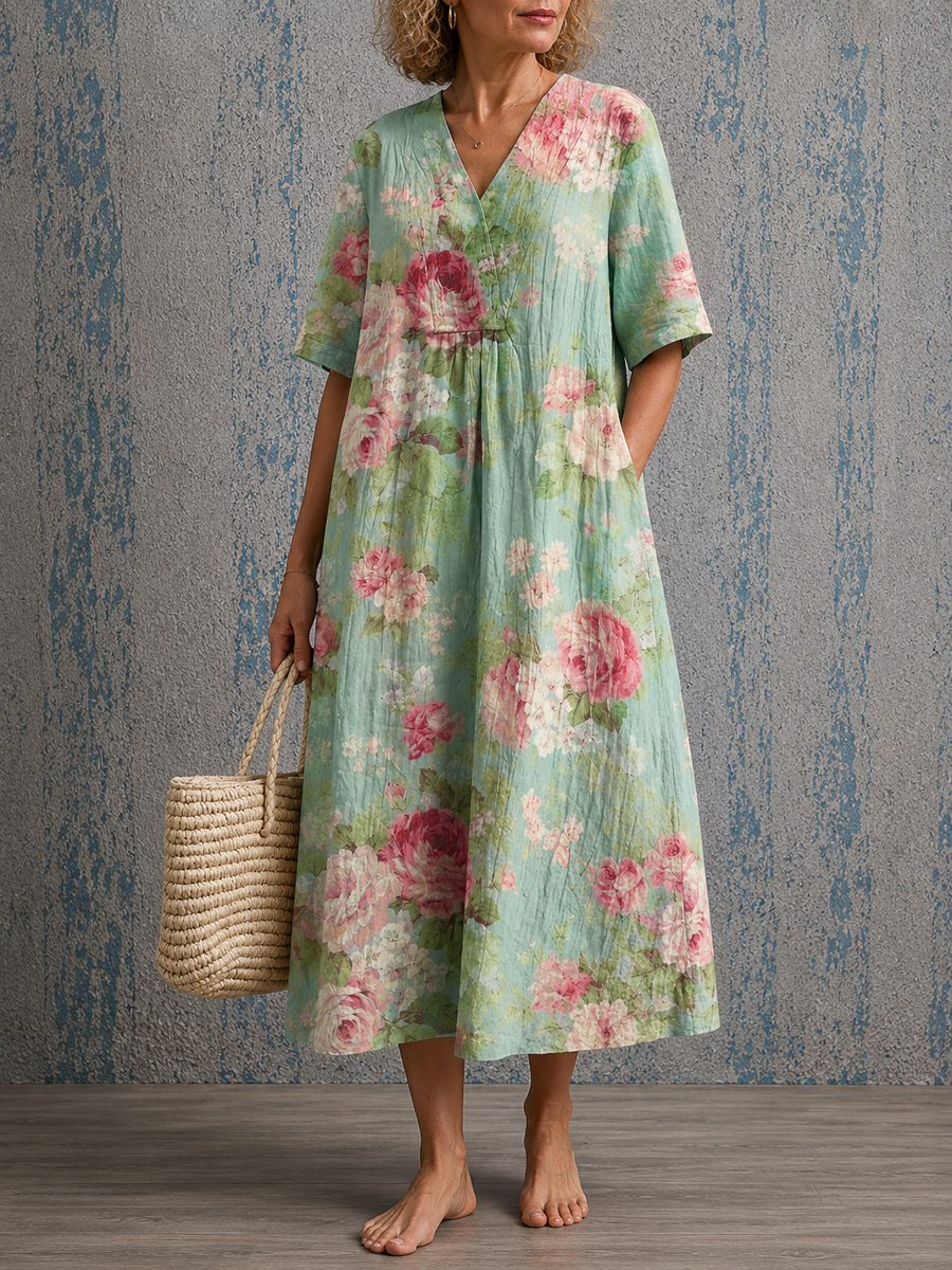 Cynthia™ | Half Sleeve Dress