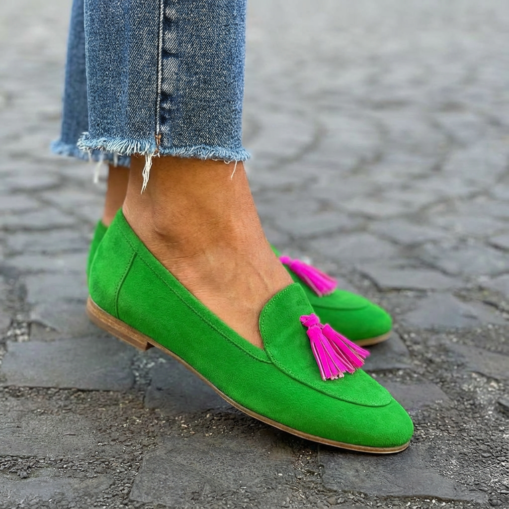 Brigit Tassel-Embellished Loafers