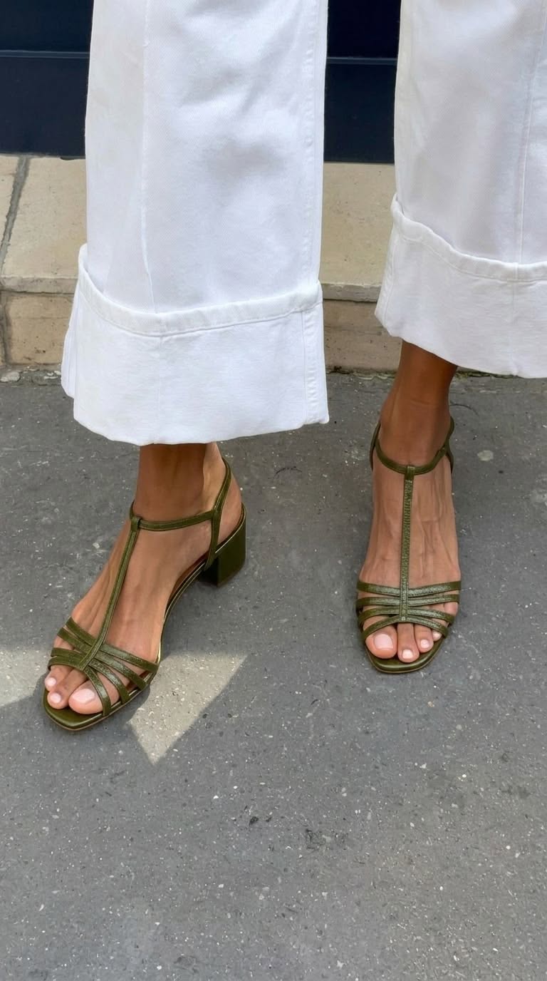 WARREN & GRACE | ALLEGRA GOLDEN SANDALS EVERYDAY ELEGANCE
