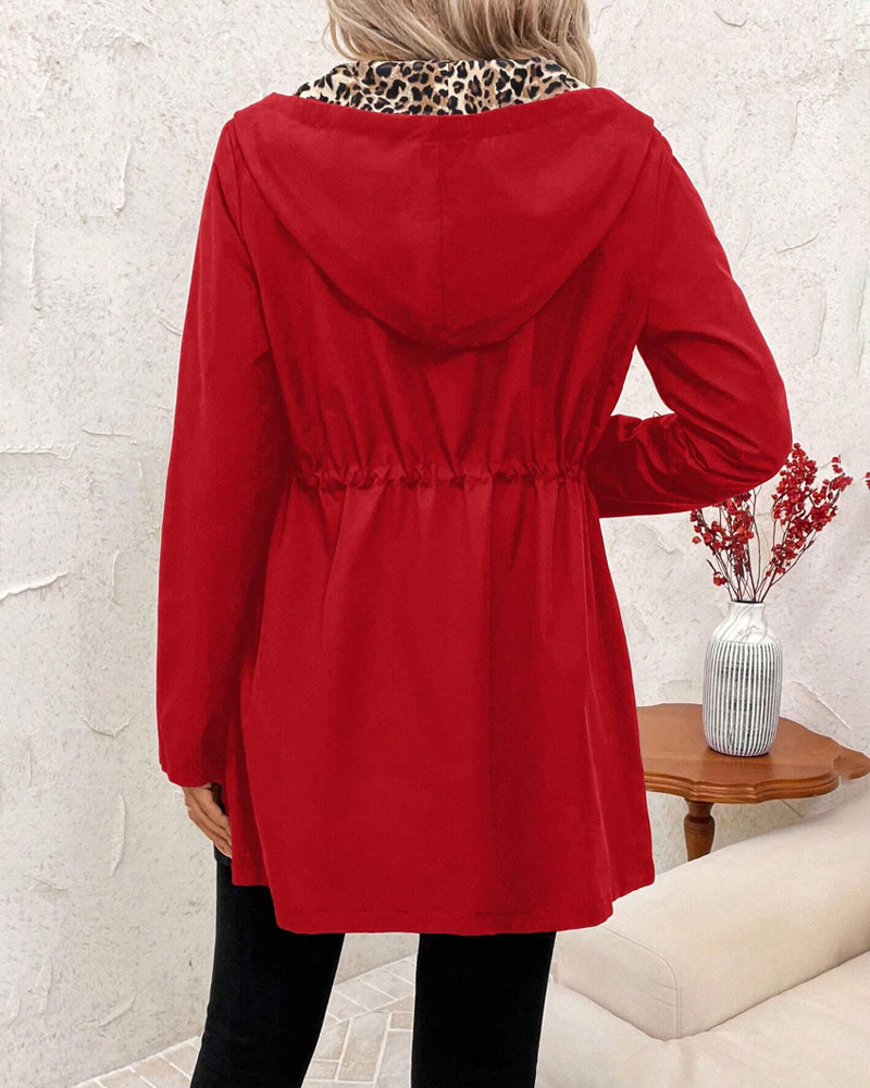 Fiona | Reversible Hooded Coat
