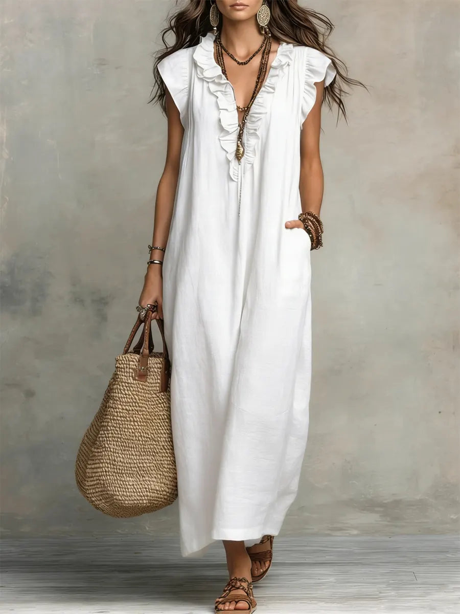 Corina's - Flowy Boho Maxi Dress