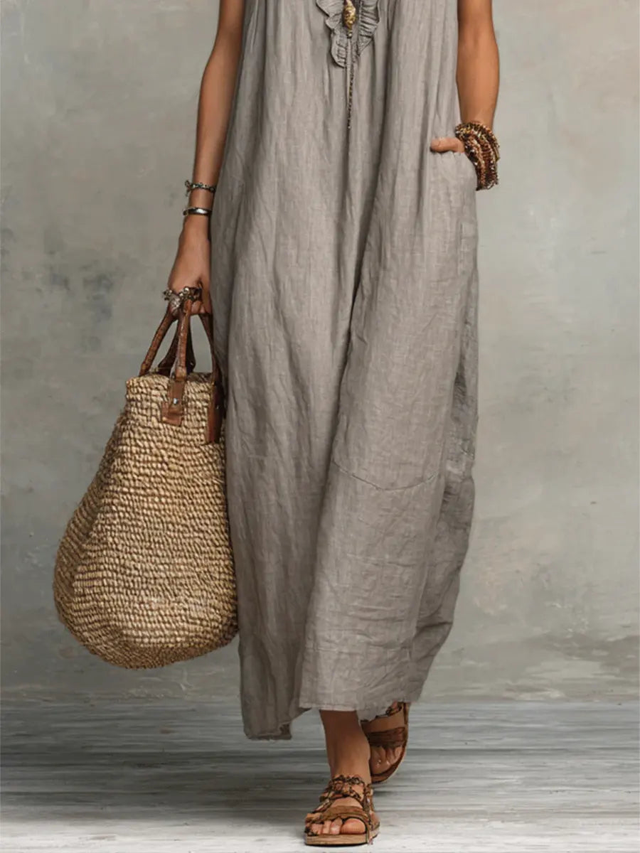 Corina's - Flowy Boho Maxi Dress
