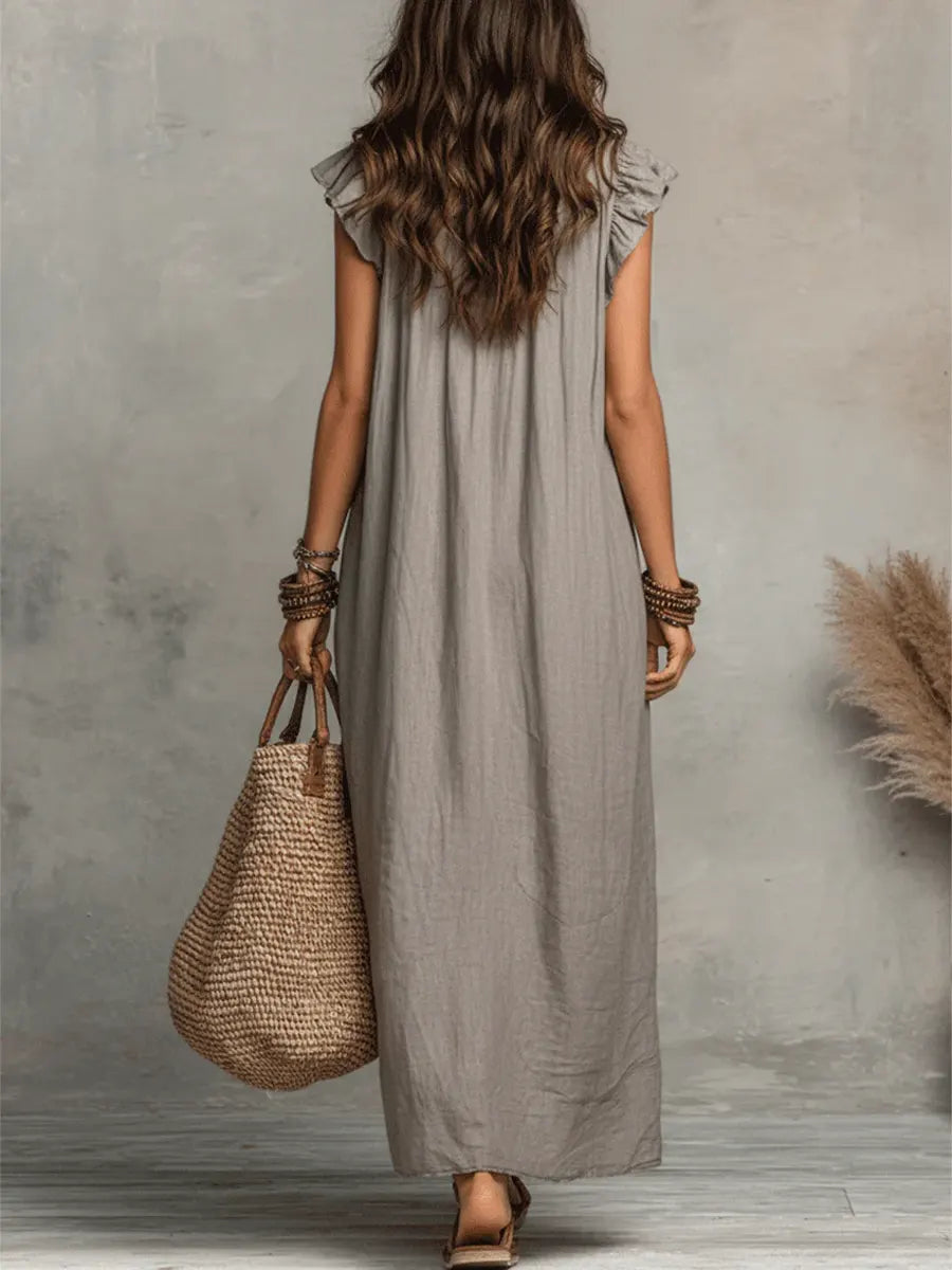 Corina's - Flowy Boho Maxi Dress