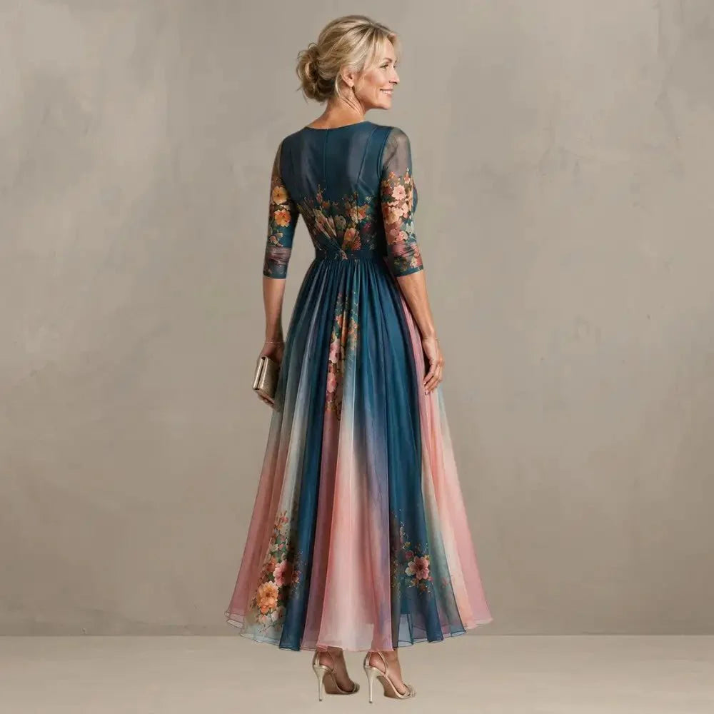 TERESA | Bohemian Maxi Floral Dress
