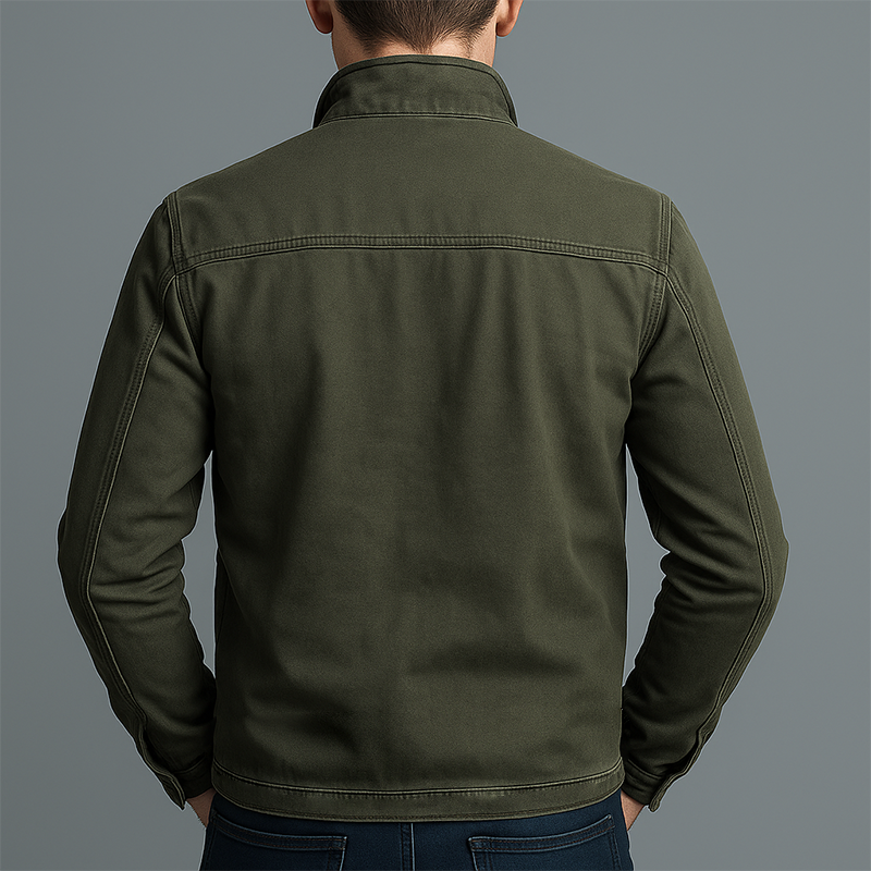 David - Vintage Cotton Zip Jacket