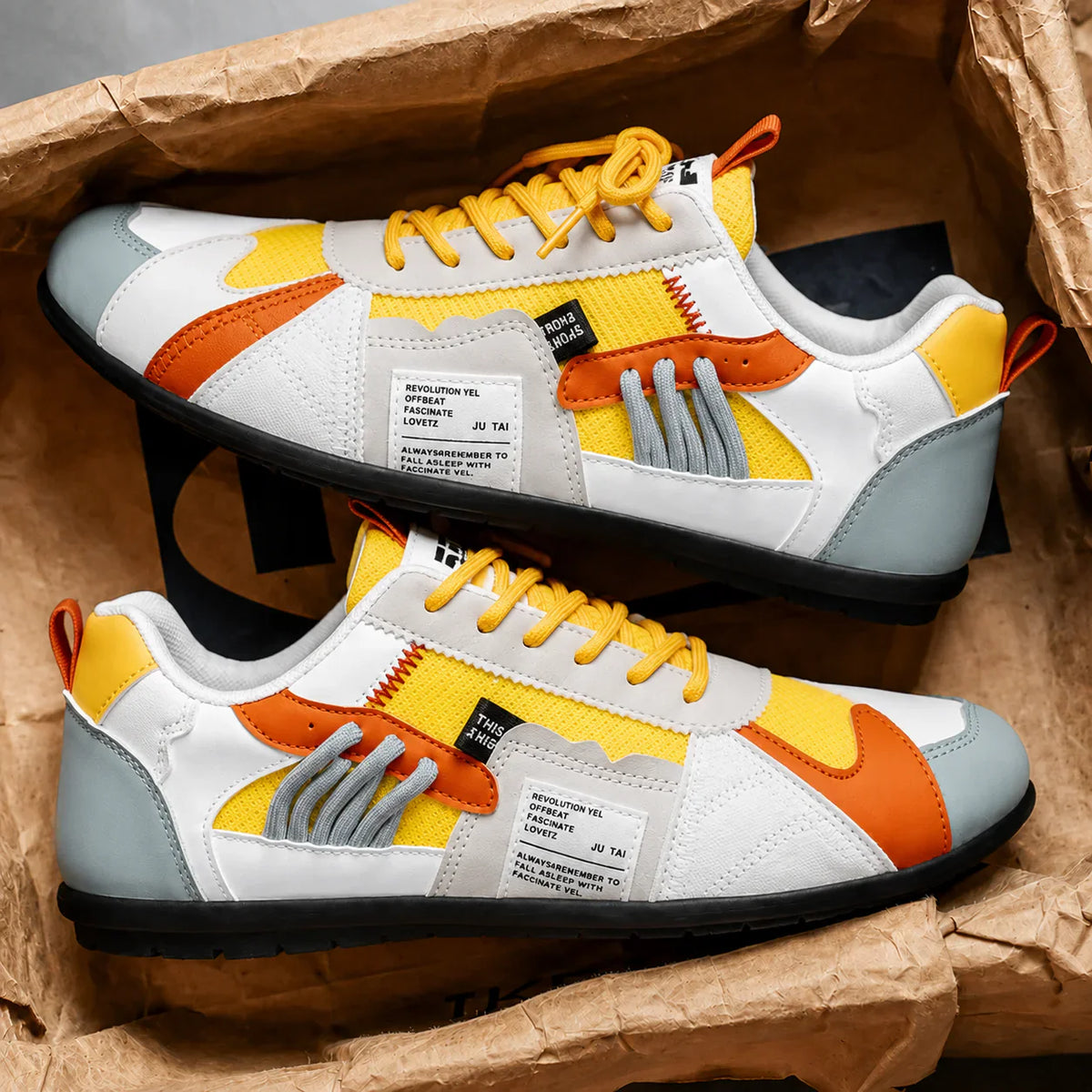 Giovanni | Colorful Retro Sneakers